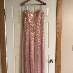 Rose Gold Bridesmaid Dress